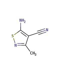 Astatech 5-AMINO-3-METHYLISOTHIAZOLE-4-CARBONITRILE; 5G; Purity 95%; MDL-MFCD03422694
